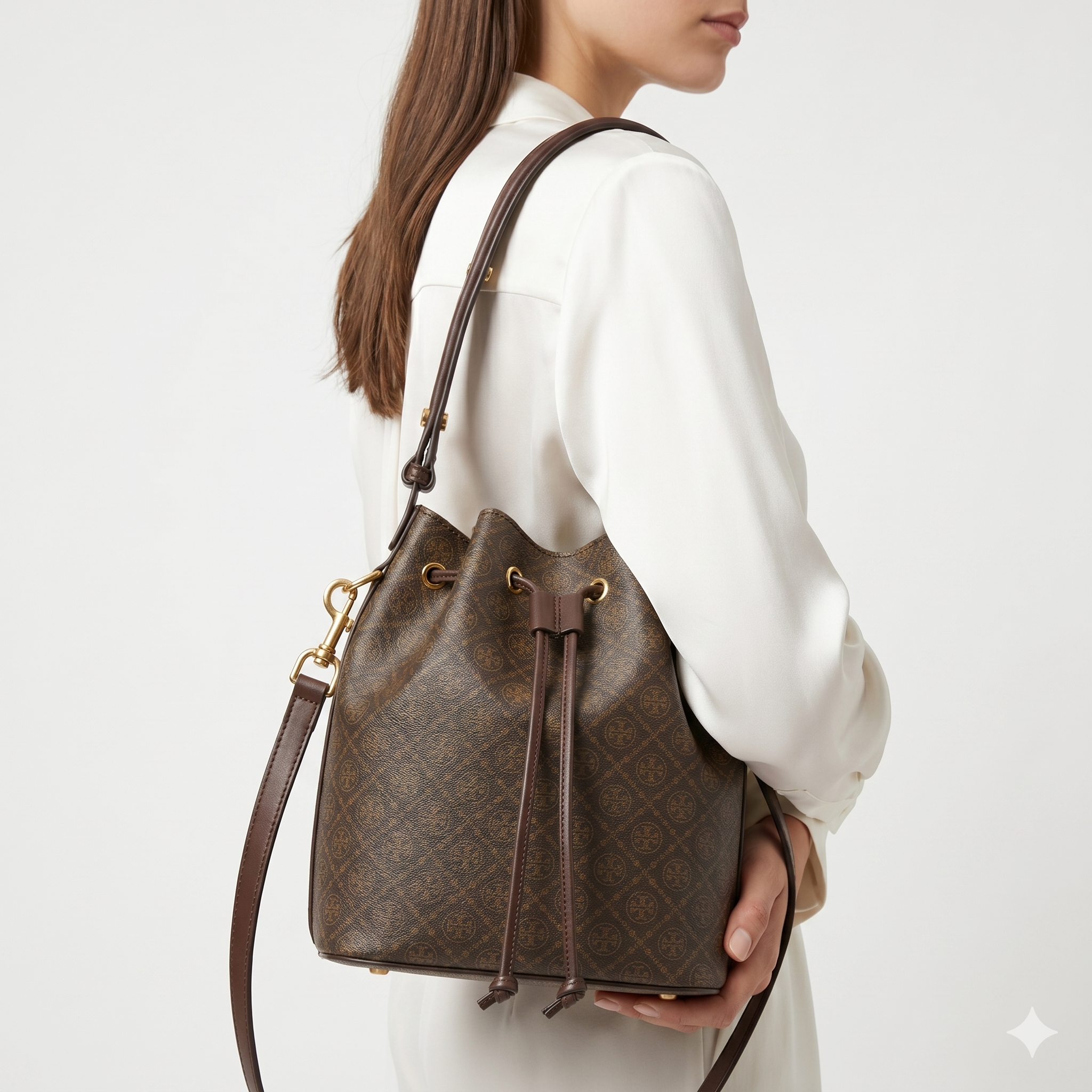 Tory Burch Brown Boxed Bag 👜 Sophisticated Style 🤎
