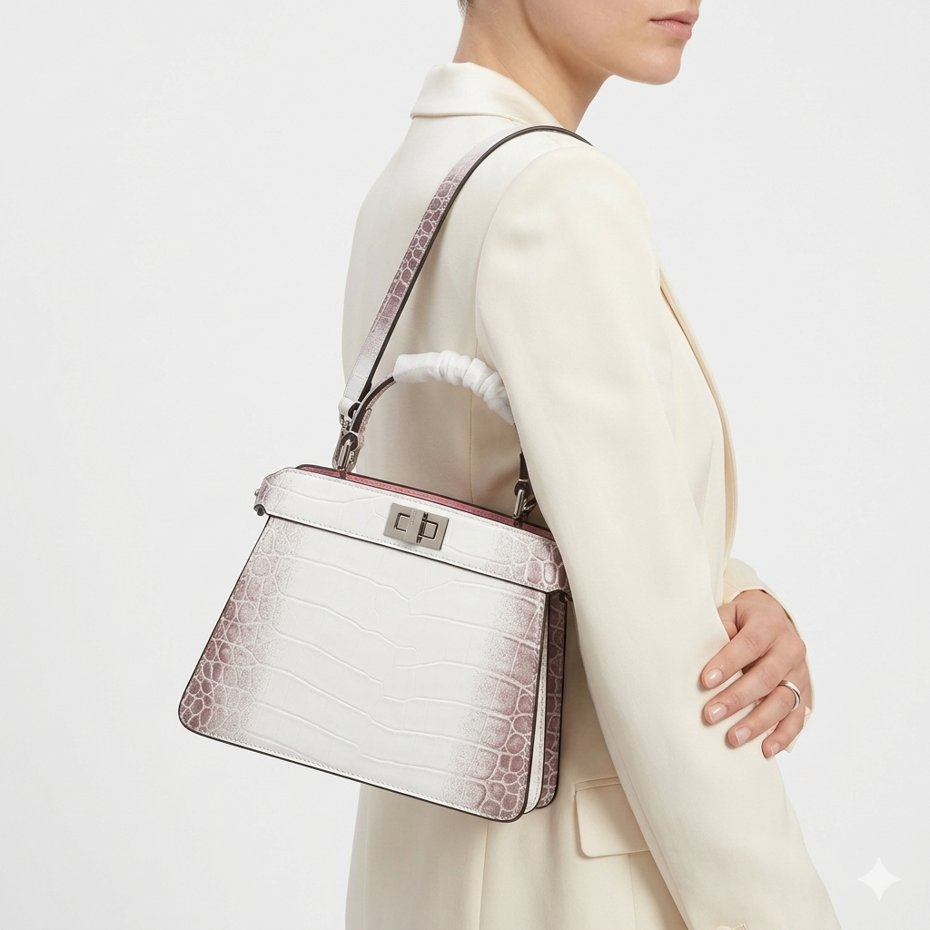 Fendi White Bag 🤍 Luxury Handbag