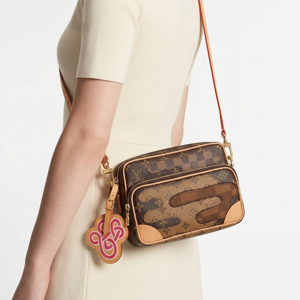 Louis Vuitton Monogram and Damier Pattern Hybrid Bag