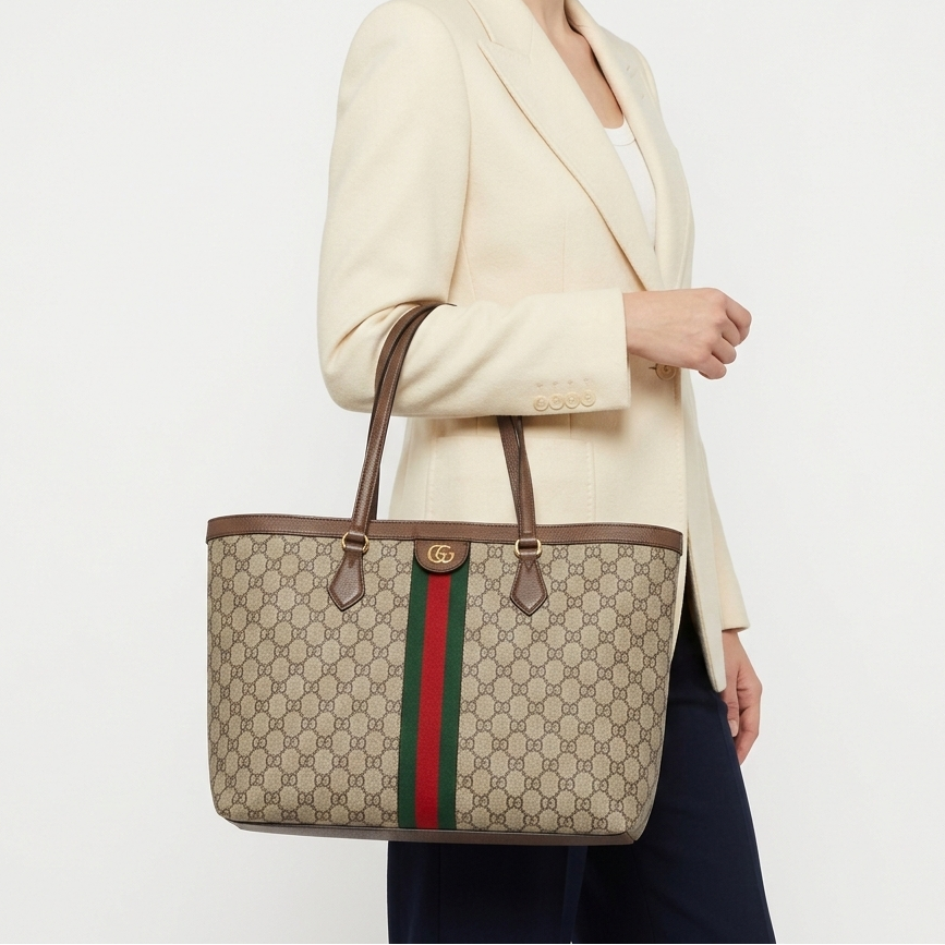 Gucci Ophidia GG Medium Tote Bag 👜✨🤎