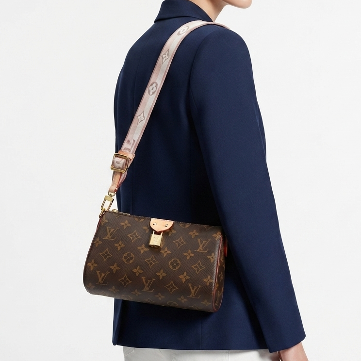 Louis Vuitton Monogram Signature Clutch Bag