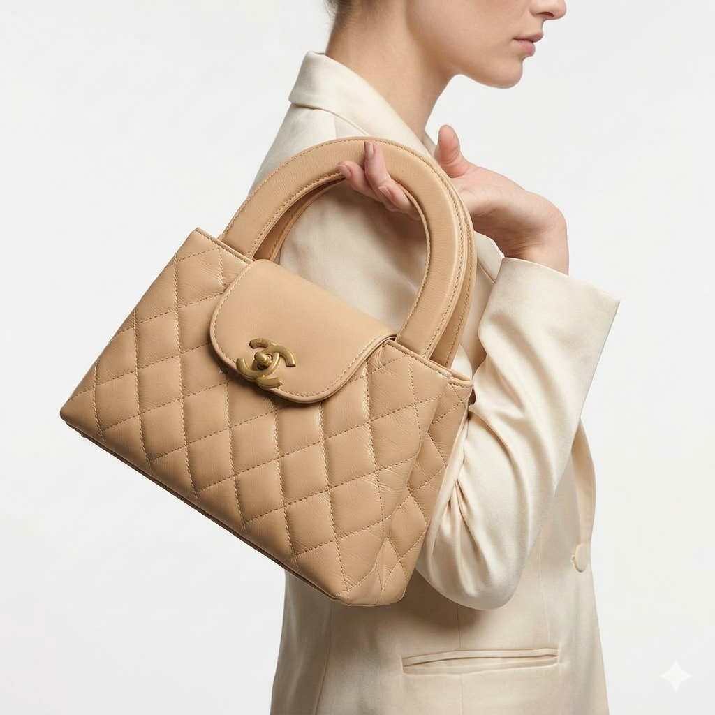 CHANEL Top Handle Bag: Beige, Burgundy, Black, Pink 💖👜