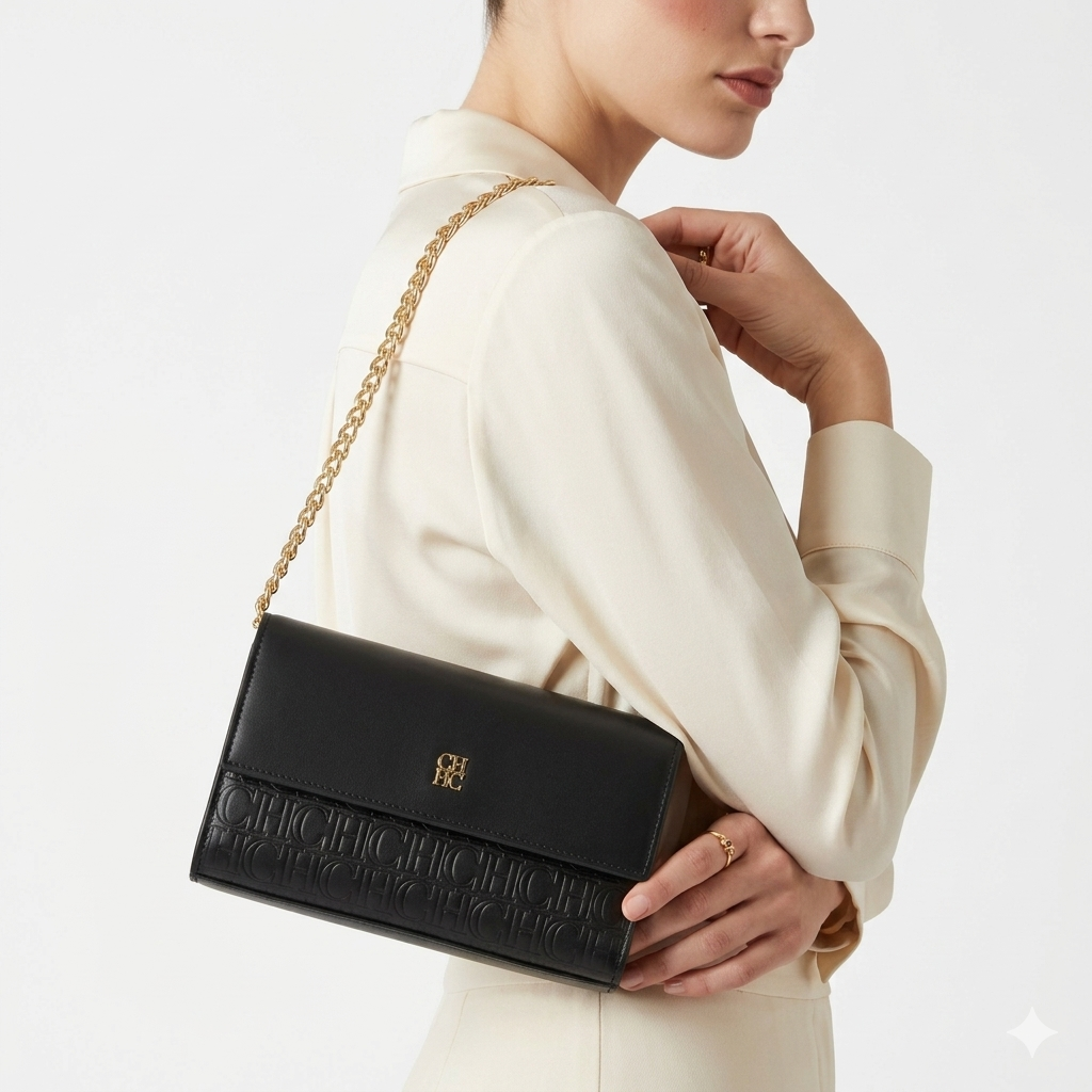 Chic CH Bag: Black 🖤 Brown 🤎 Red ❤️ or Green 💚