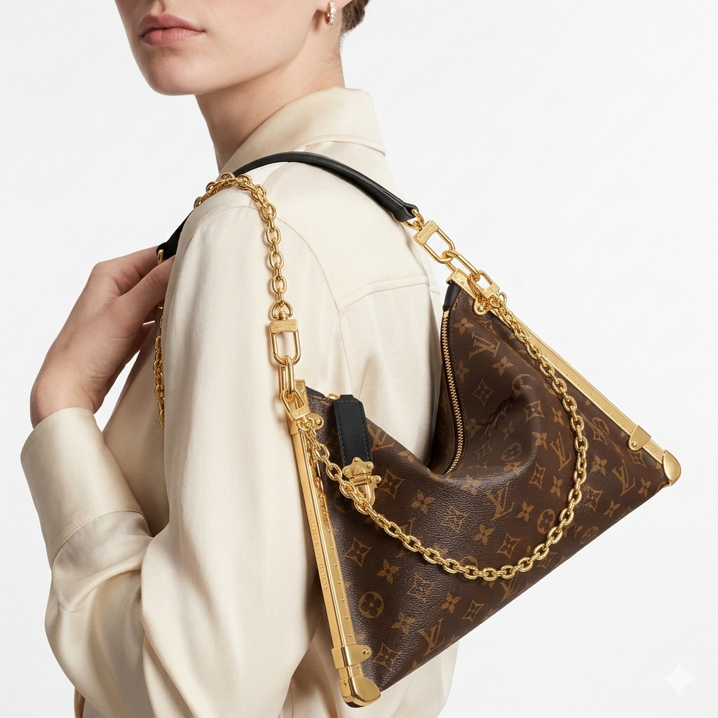 LV Brown Monogram Bag 👜 Classic Style