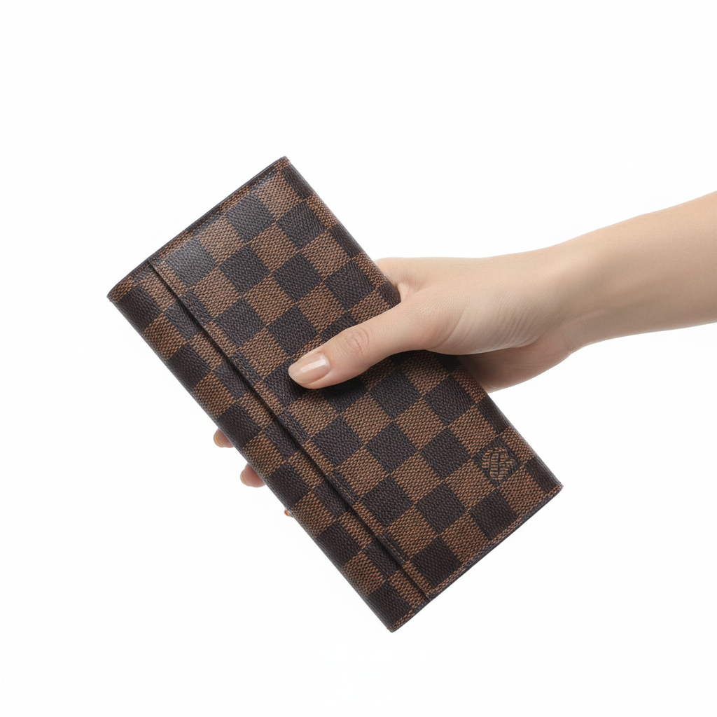 Louis Vuitton Damier Ebene Sarah Wallet 🤎👜✨