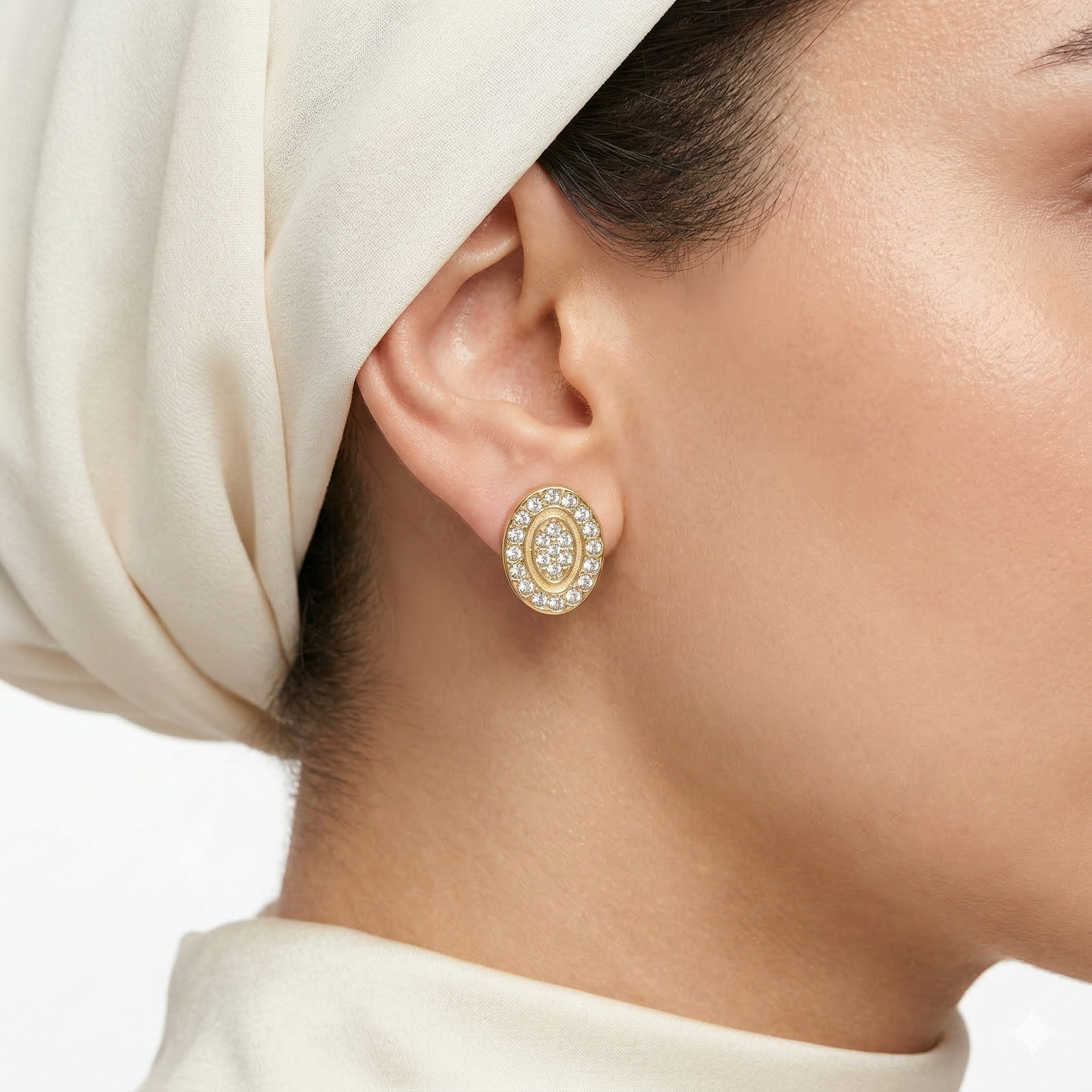 Auger Lobe Earrings: Gold Alternative 💛 in Stainless Steel ⚙️