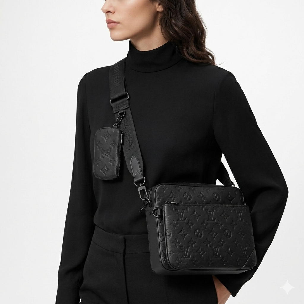 🖤 Louis Vuitton Black Handbag w/ Box 👜