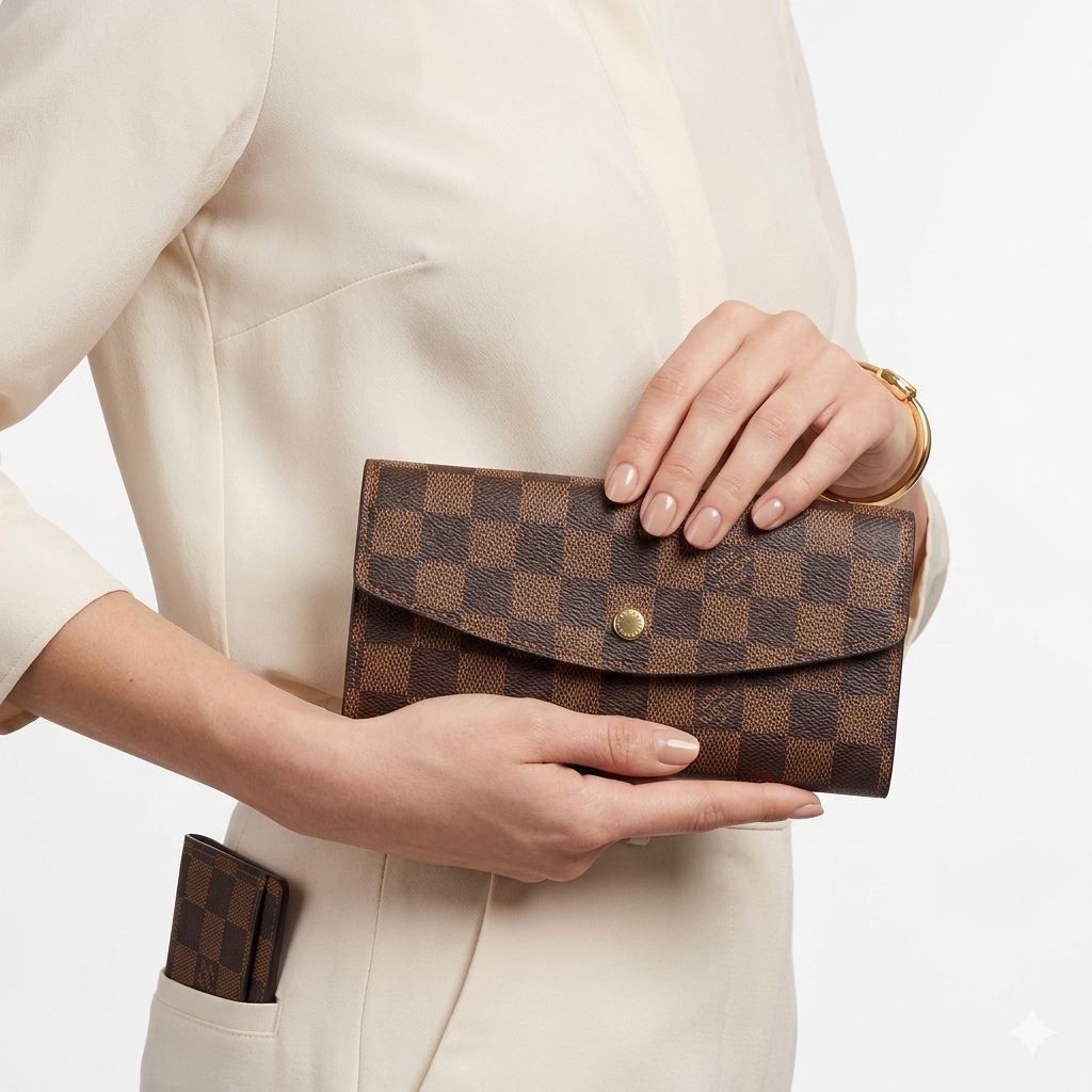 LOUIS VUITTON Monogram Wallet 💼🤎🖤