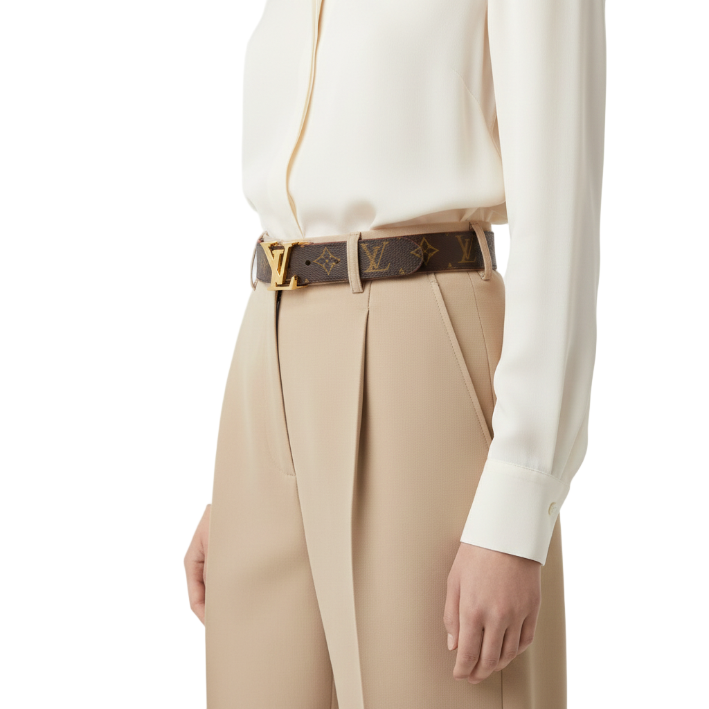 Louis Vuitton Reversible Monogram LV Initiales Belt ⚜️🤎❤️