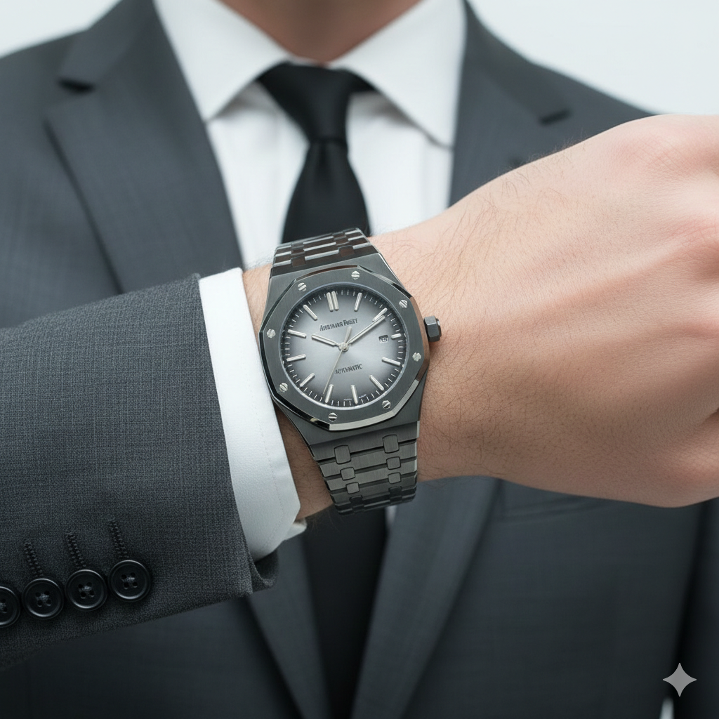 Audemars Piguet Royal Oak Ceramic Automatic Watch ⌚️🌑💎