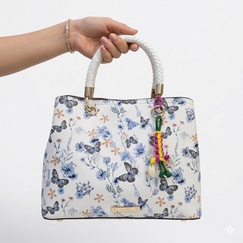 ALDO Luxe Satchel 👜✨ Gold-Tone Pendants, Crossbody