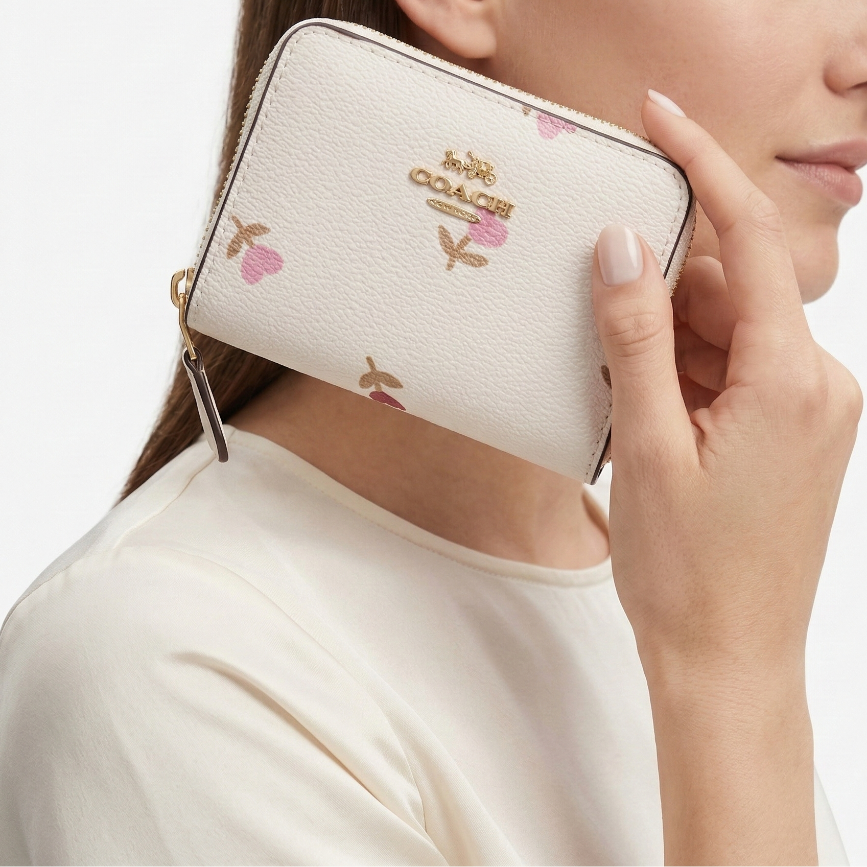 Coach White 3-Piece Bag Set 🤍👜✨