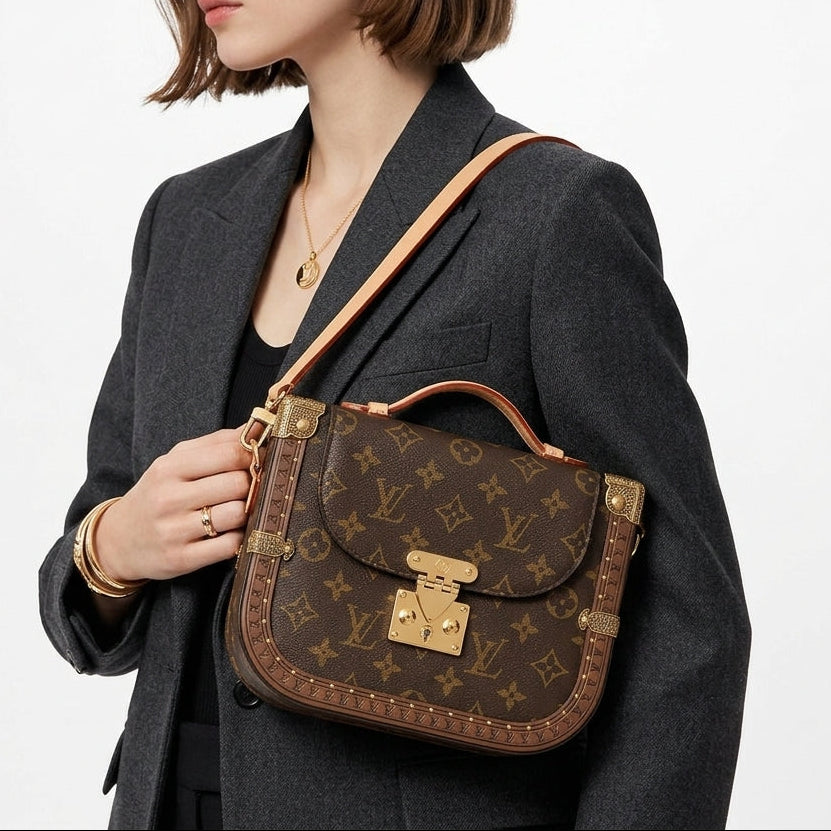 Louis Vuitton Monogram Trunk Montsouris Bag
