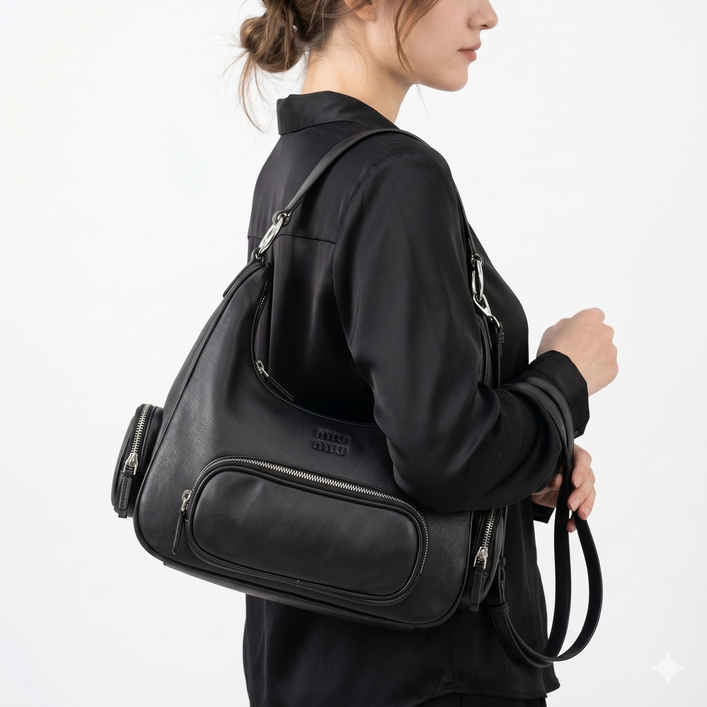Miu Miu: Chic Brown Hobo Bag 👜🤎
