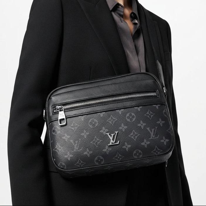 Louis Vuitton Outdoor Messenger in Monogram Eclipse Canvas