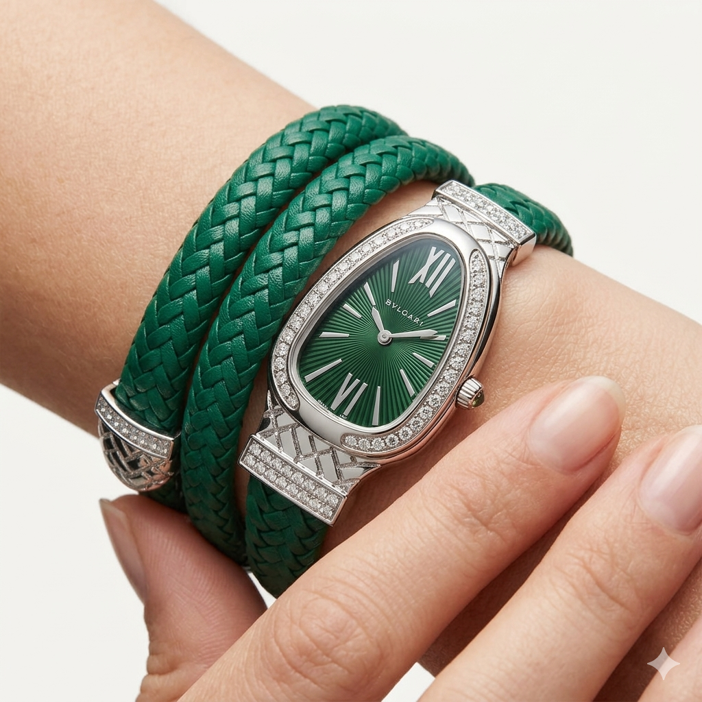 Bulgari Women's Watch: Stainless Steel or Leather ⌚🍀