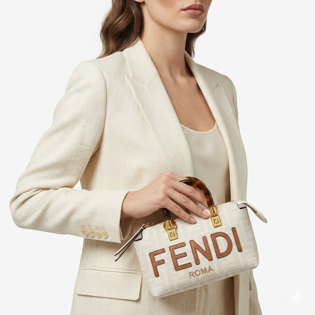 Fendi White Bag: Iconic Style 🤍