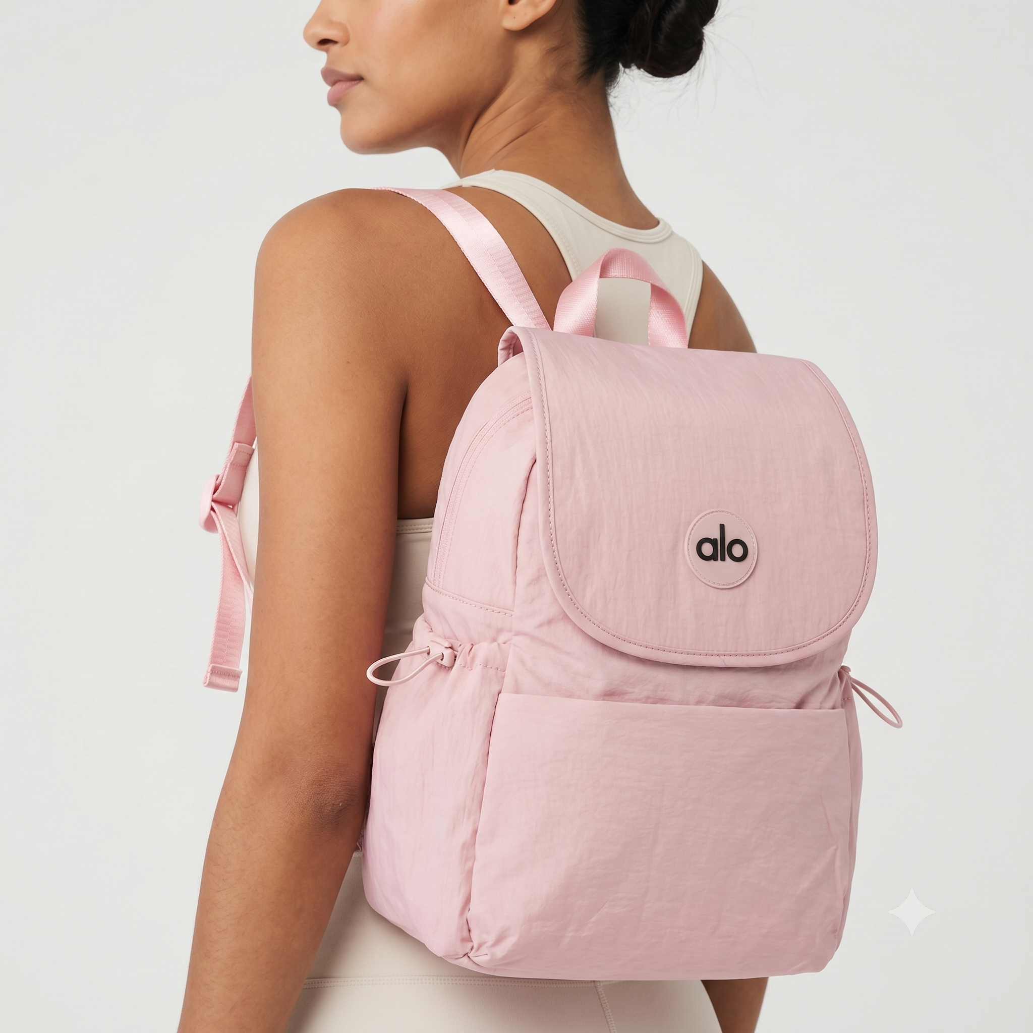 ALO Pink Backpack 🎒 Cute Casual Daypack 🎀