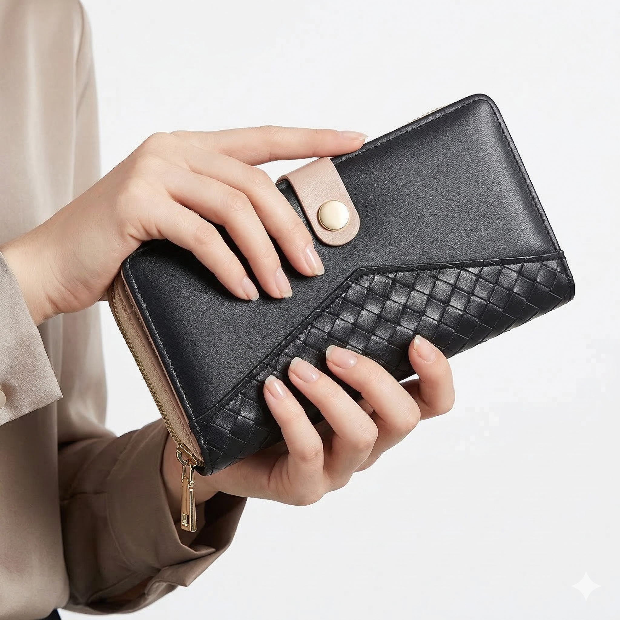 Sleek Bi-Fold Wallet 🖤💼