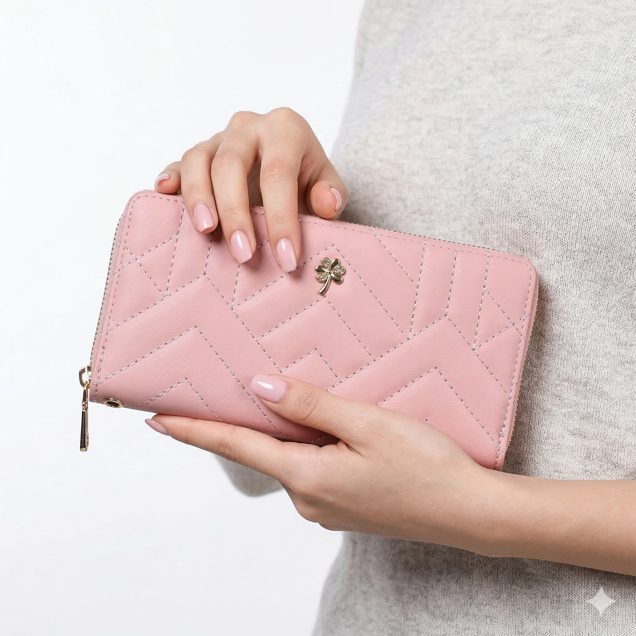 Quilted Wallet in Chic Pink 🌸👛
