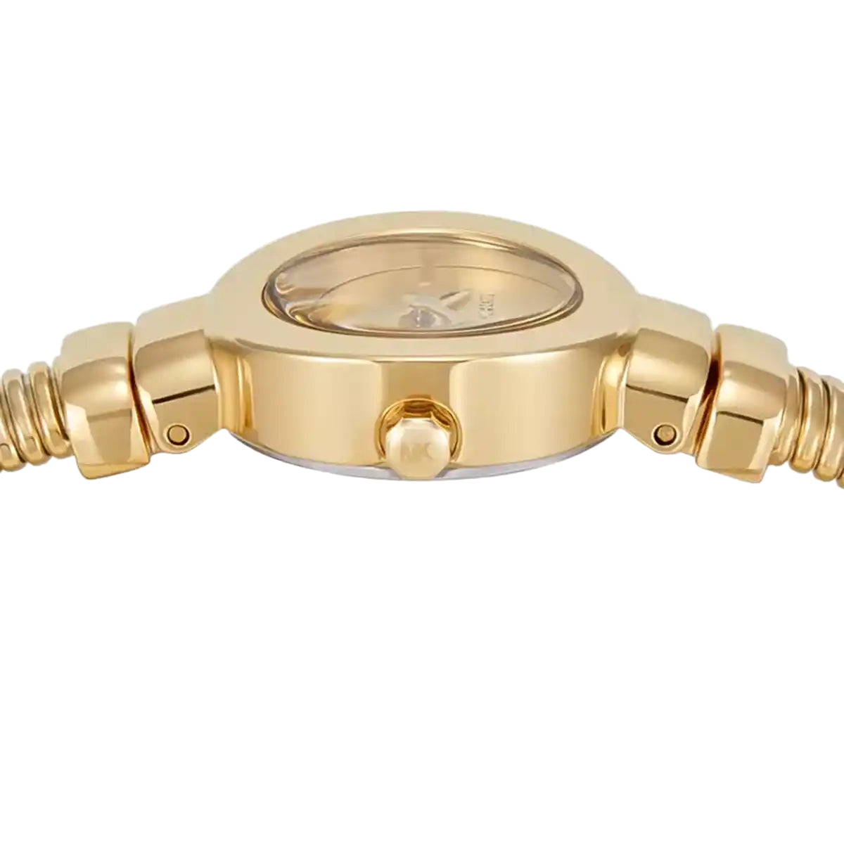 Michael Kors Women's Mini Gold-Tone Bangle Watch with Flexible Strap 💛⌚💫