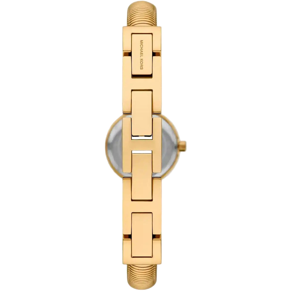 Michael Kors Women's Mini Gold-Tone Bangle Watch with Flexible Strap 💛⌚💫