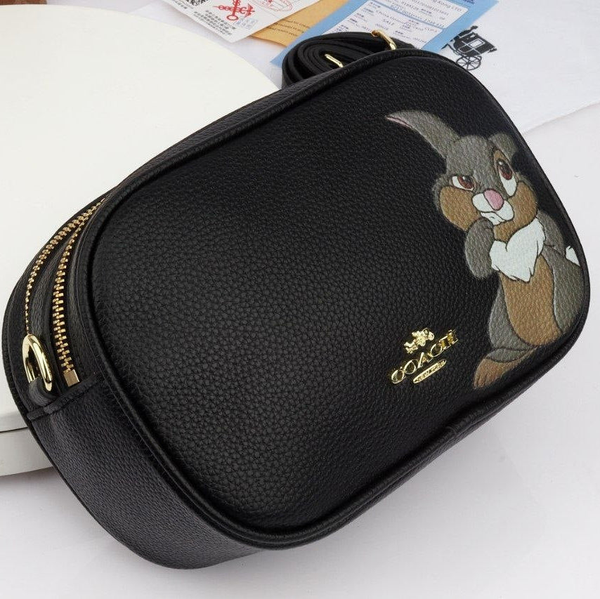 Coach Mirror Original Bag 🐘 White Crossbody with Dumbo