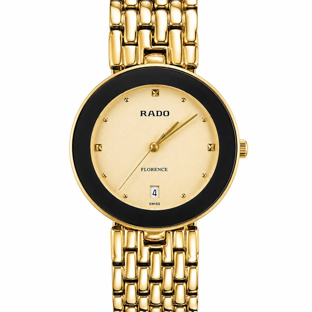 Rado Florence Black Metal Women's Watch 🖤✨