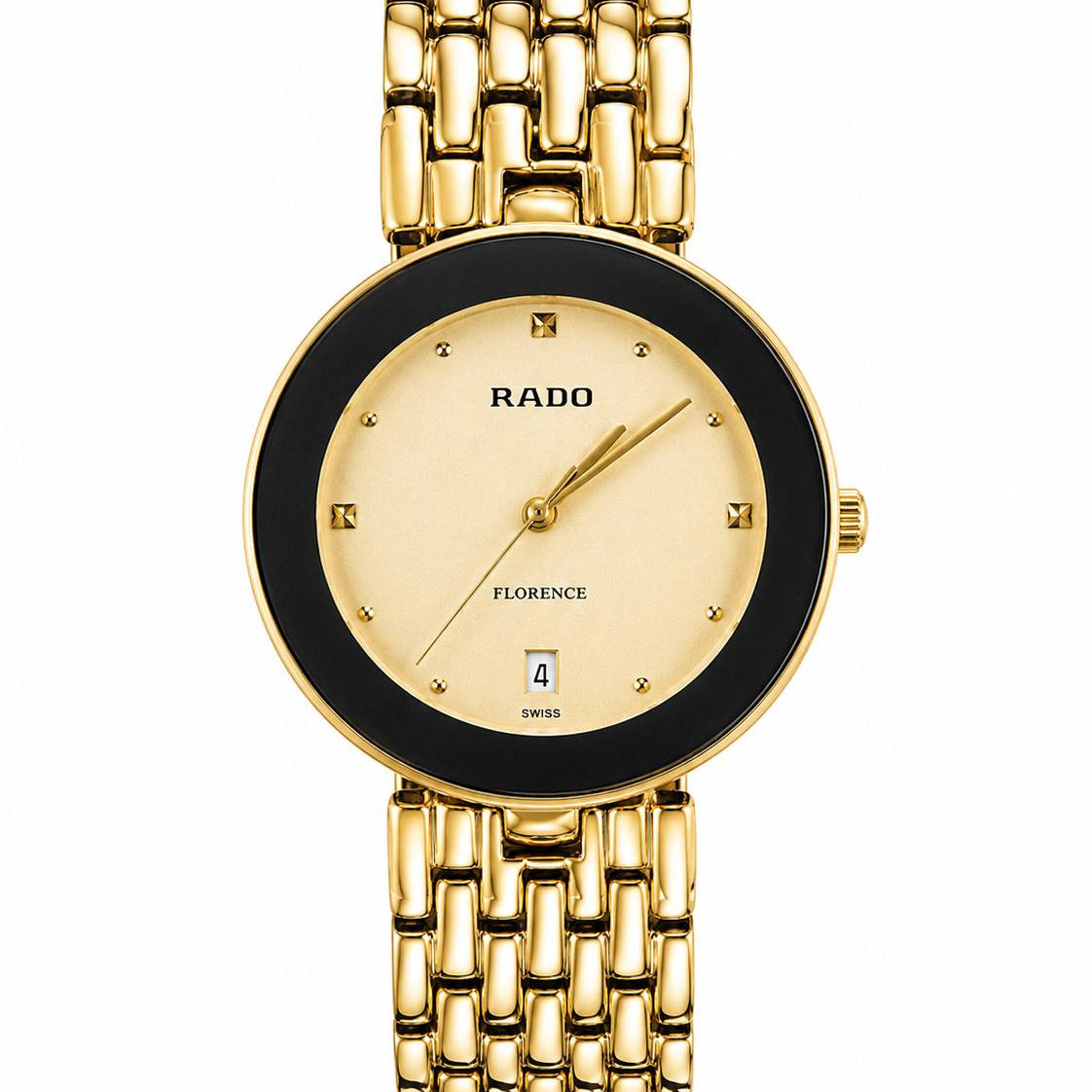 Rado Florence Black Metal Women's Watch 🖤✨