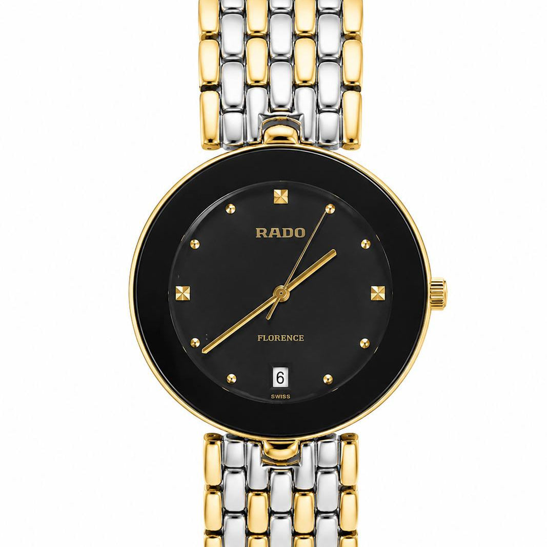 Rado Florence Black Metal Women's Watch 🖤✨