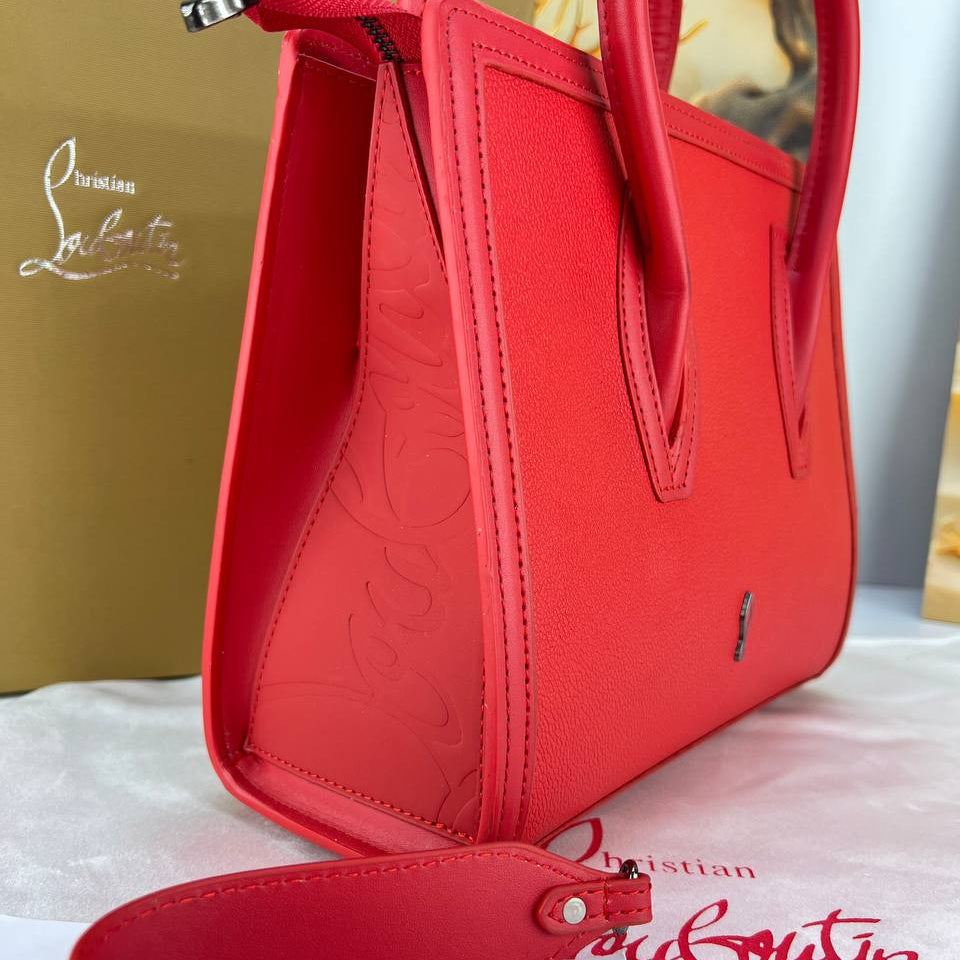 Christian Louboutin Studded Black Signature Handbag 👠✨