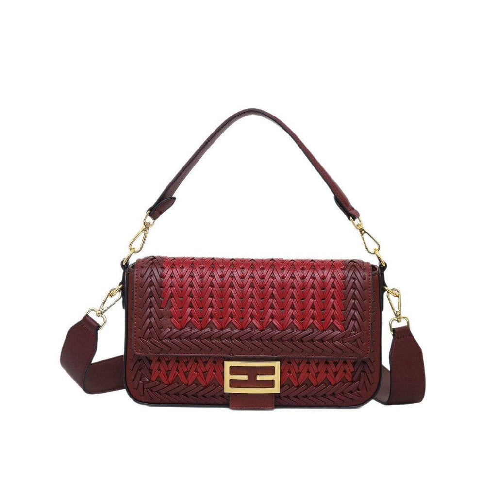 Fendi Roma Bag: Red Accent 👜❤️