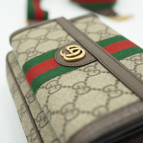 Gucci Ophidia GG Supreme Mini Bag with Web Stripe 👜✨🇮🇹