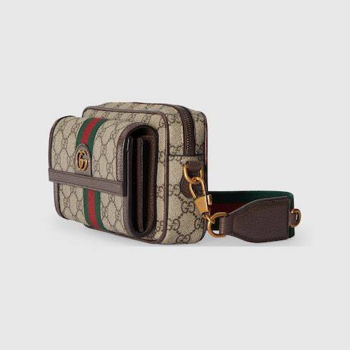 Gucci Ophidia GG Supreme Mini Bag with Web Stripe 👜✨🇮🇹