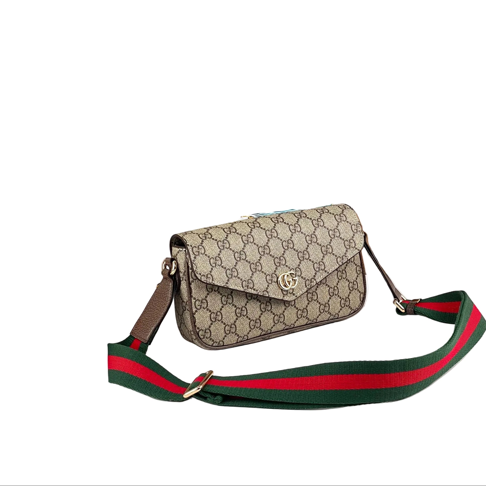 Gucci GG Supreme Monogram Canvas Messenger Bag 👜✨🇮🇹