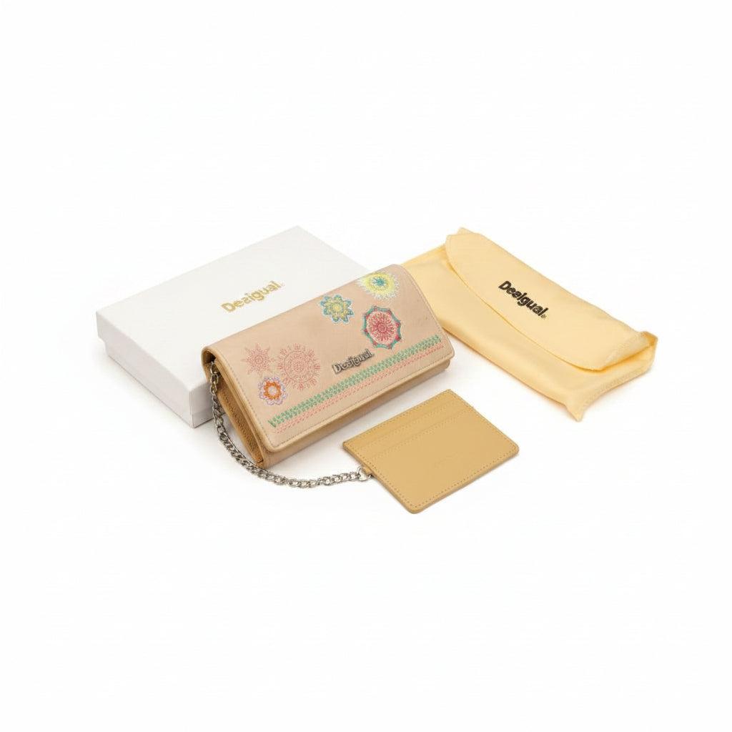 Desigual Mirror Original Wallet with Matching Card Holder 🌸✨