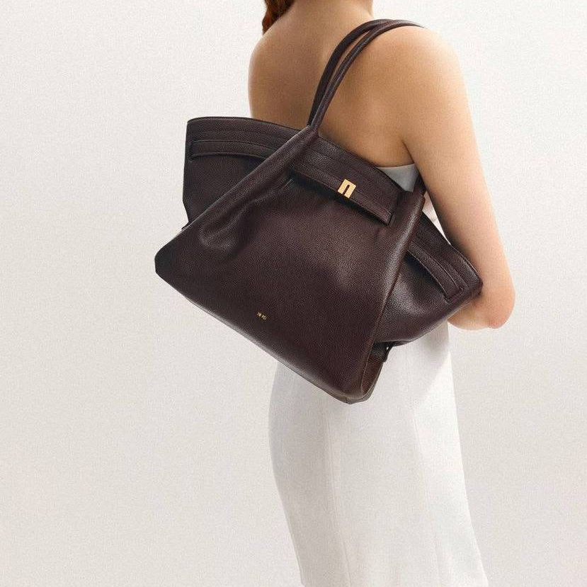 JW PEI Brown Structured Medium Handbag 👜✨
