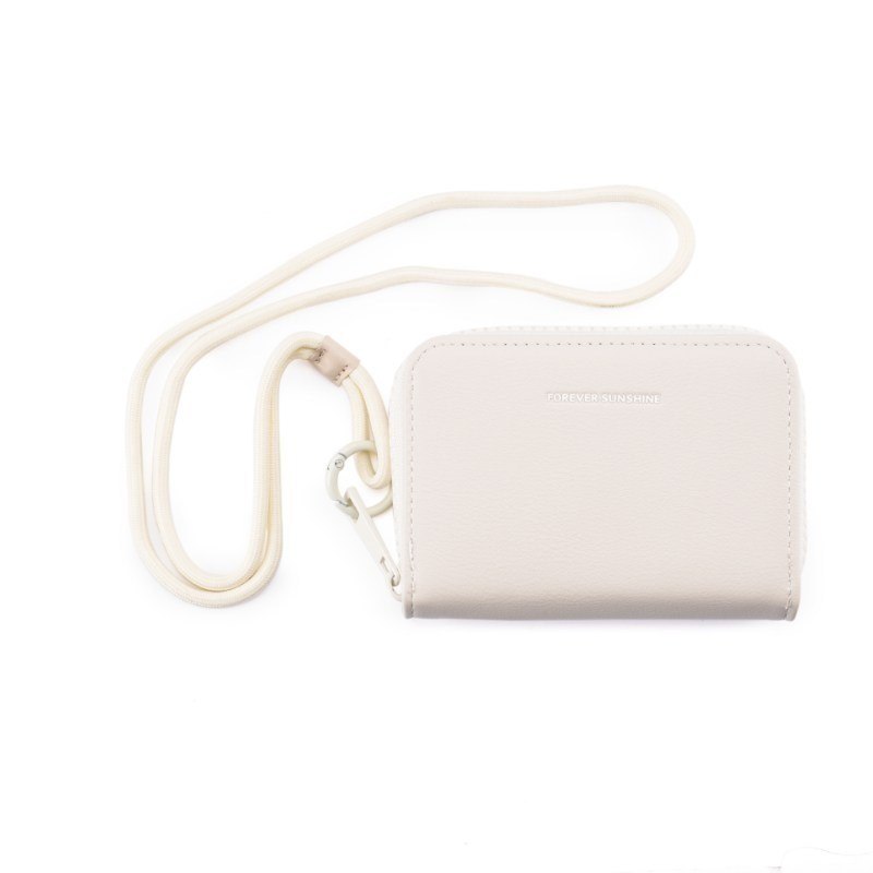 Forever Sunshine Lanyard Wallet in Warm Brown 👜✨