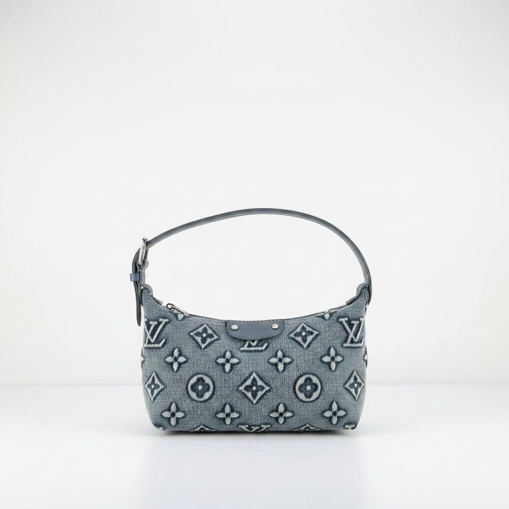 Louis Vuitton Denim Monogram Shoulder Bag 👜✨