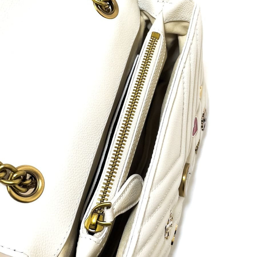 Pinko Embellished Love Bag with NFC Technology