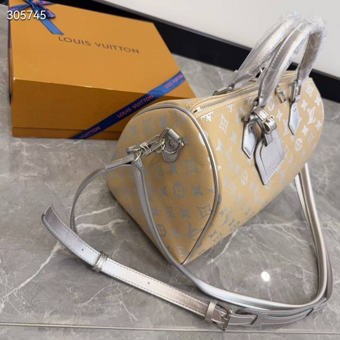 Louis Vuitton Monogram Bag with Silver Hardware