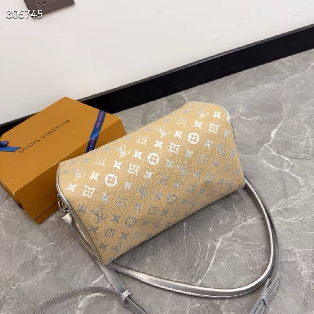 Louis Vuitton Monogram Bag with Silver Hardware