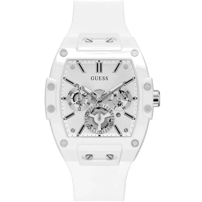 Guess Sport White Silicone Multi Function Watch