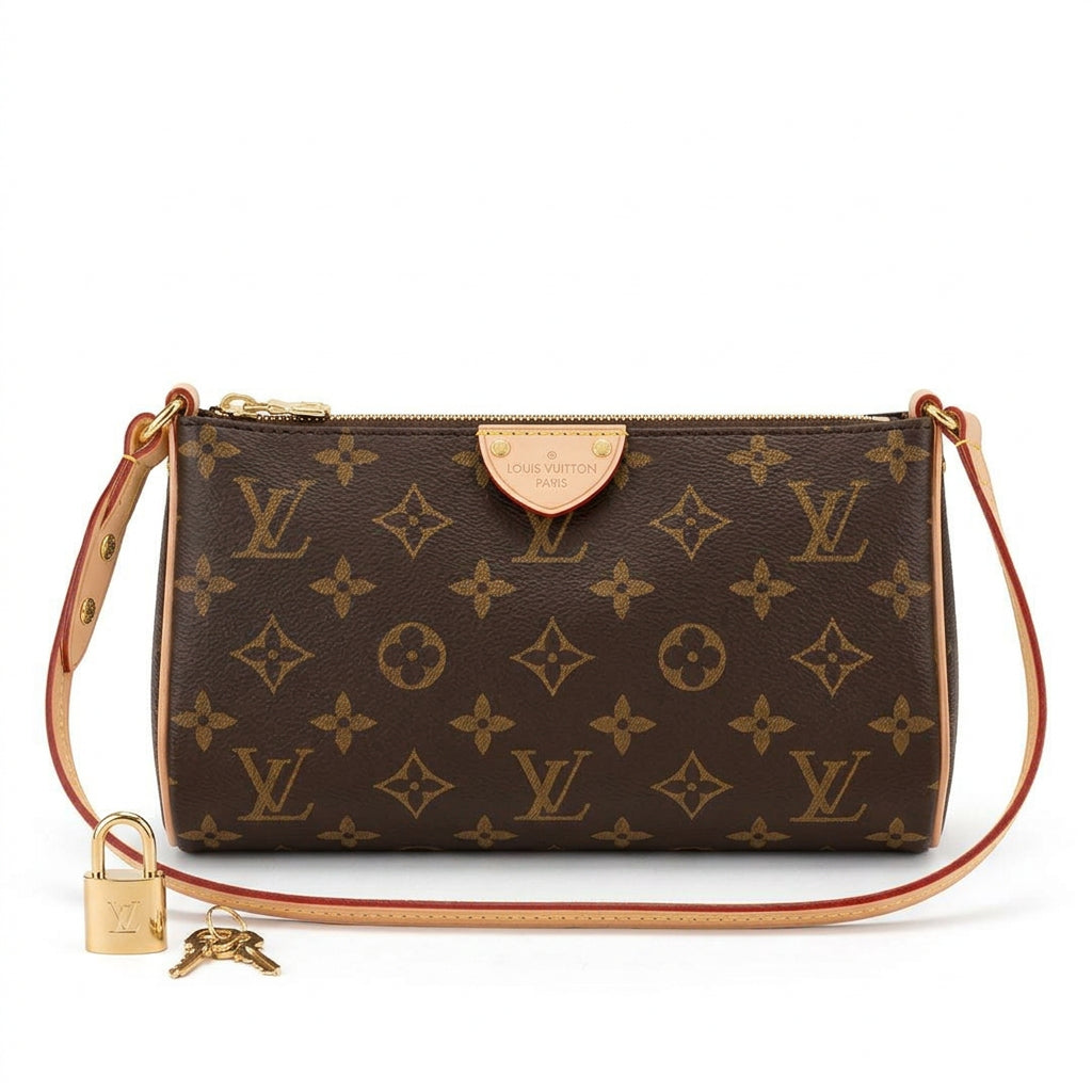Louis Vuitton Monogram Canvas Pochette with Versatile Strap