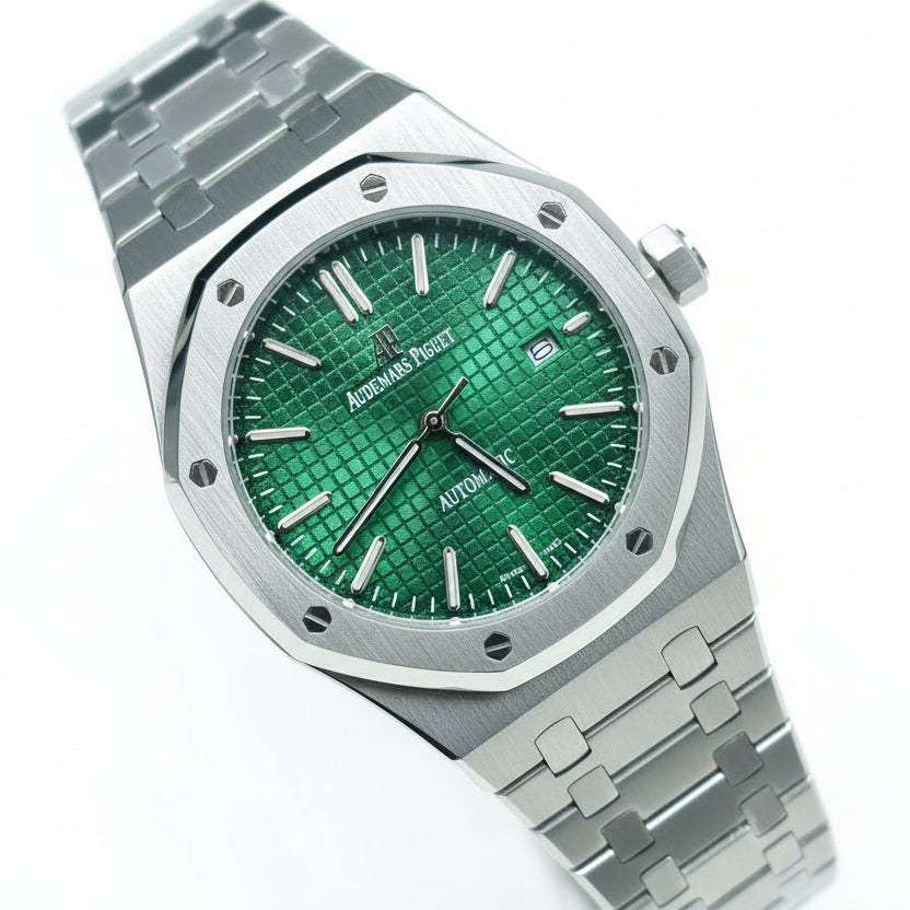 Audemars Piguet Royal Oak Green Dial Automatic Watch ⌚️💚✨