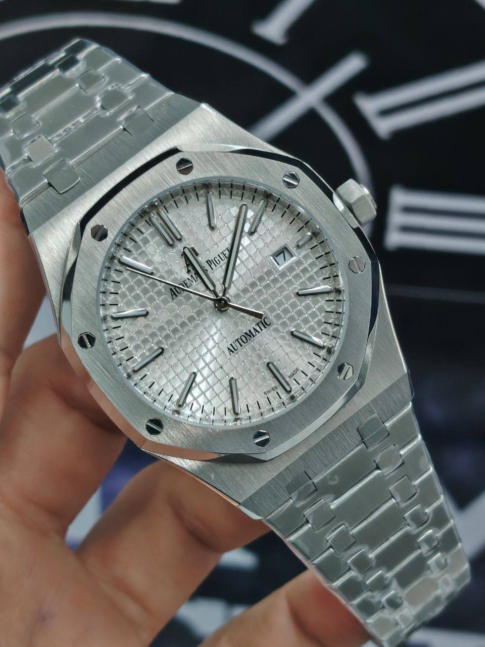 Audemars Piguet Royal Oak Green Dial Automatic Watch ⌚️💚✨