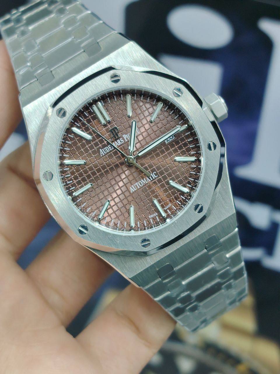 Audemars Piguet Royal Oak Green Dial Automatic Watch ⌚️💚✨