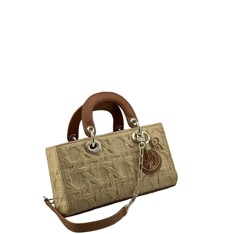 Christian Dior Lady D-Joy Bag in Cannage Raffia 👜✨🌿