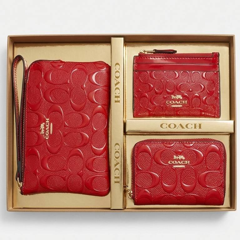 Classic Red & Black Women's Wallet 🖤❤️
