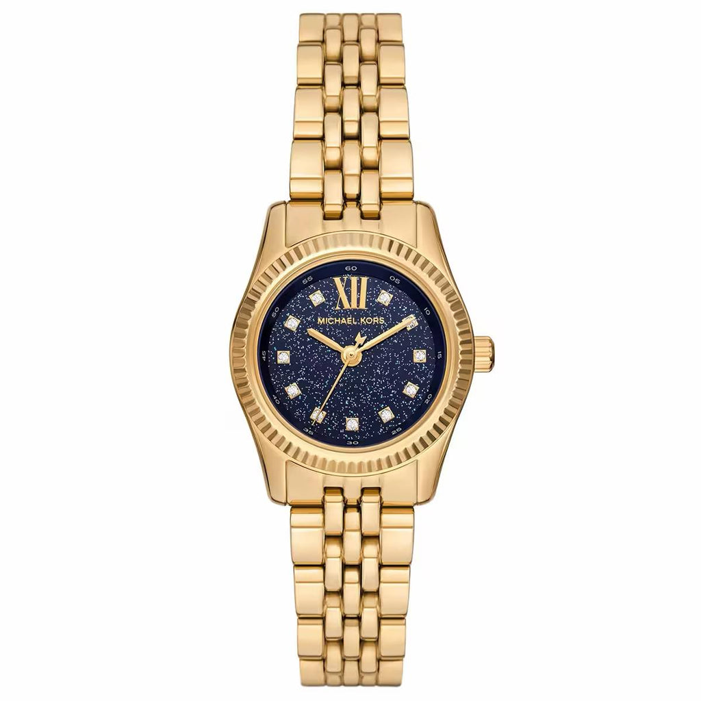 Michael Kors Gold-Tone & Blue Women's Watch 💙✨